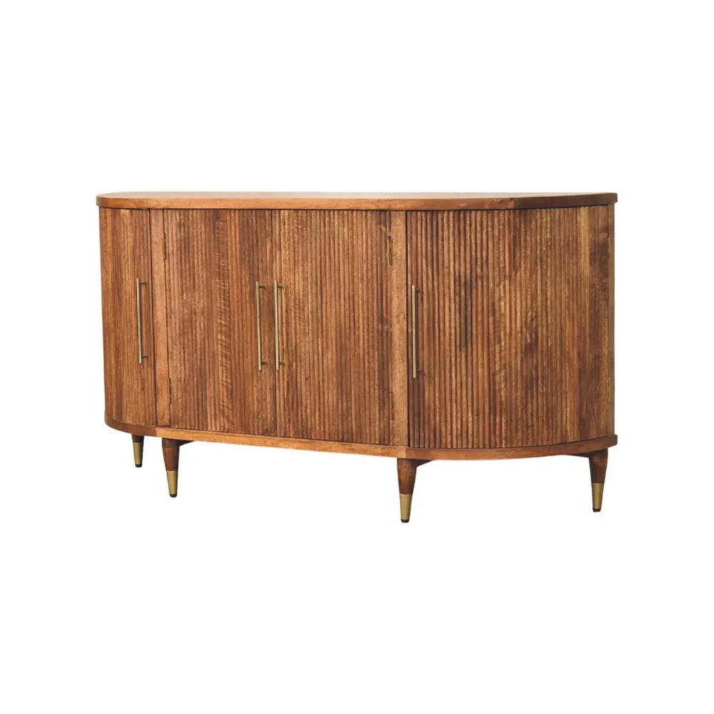 Ravello Curved 4-Door Sideboard - Artisan Furniture - Flyclothing LLC