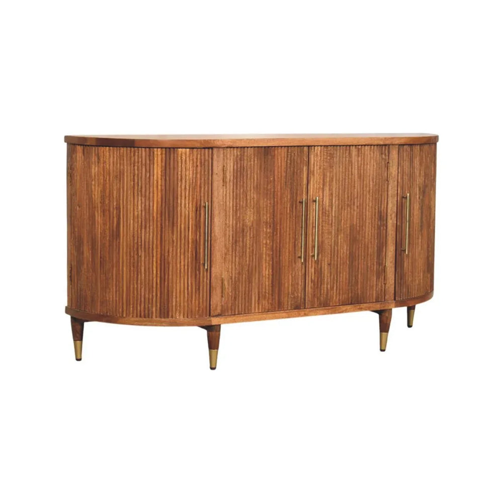 Ravello Curved 4-Door Sideboard - Artisan Furniture - Flyclothing LLC