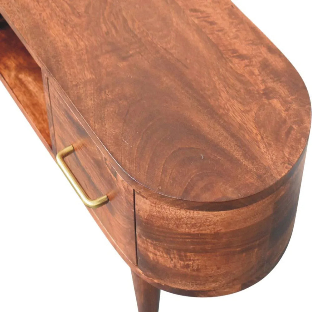 Two-Drawer Open-Slot Media Unit - Artisan Furniture - Flyclothing LLC