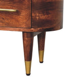 Two-Drawer Open-Slot Media Unit - Artisan Furniture - Flyclothing LLC