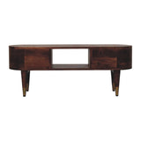 Two-Drawer Open-Slot Media Unit - Artisan Furniture - Flyclothing LLC