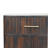 Milan Bedside - Artisan Furniture - Flyclothing LLC