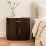Milan Bedside - Artisan Furniture - Flyclothing LLC