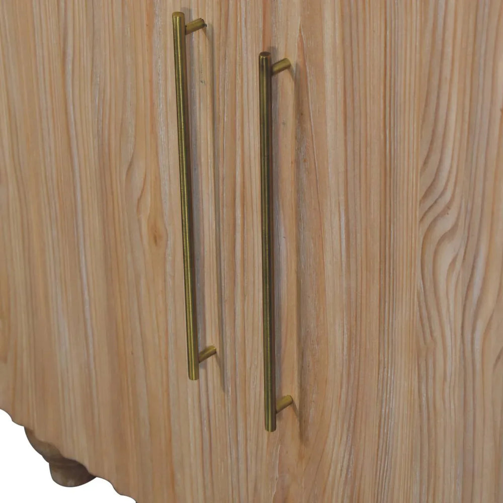 Sandgrain Pine & Mango Sideboard - Artisan Furniture - Flyclothing LLC