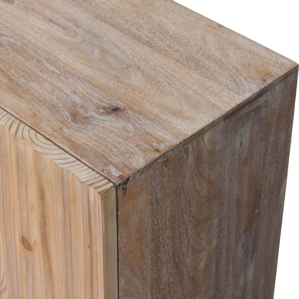 Sandgrain Pine & Mango Sideboard - Artisan Furniture - Flyclothing LLC