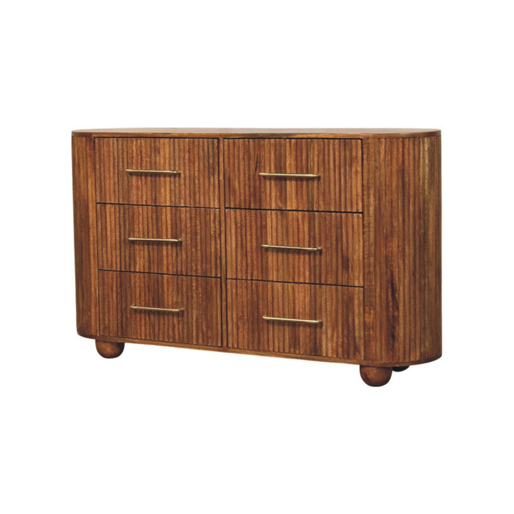 Ridgefront Chest - Amber Oak