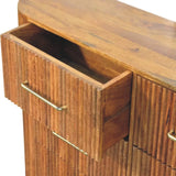 Ridgefront Chest - Amber Oak - Artisan Furniture - Flyclothing LLC