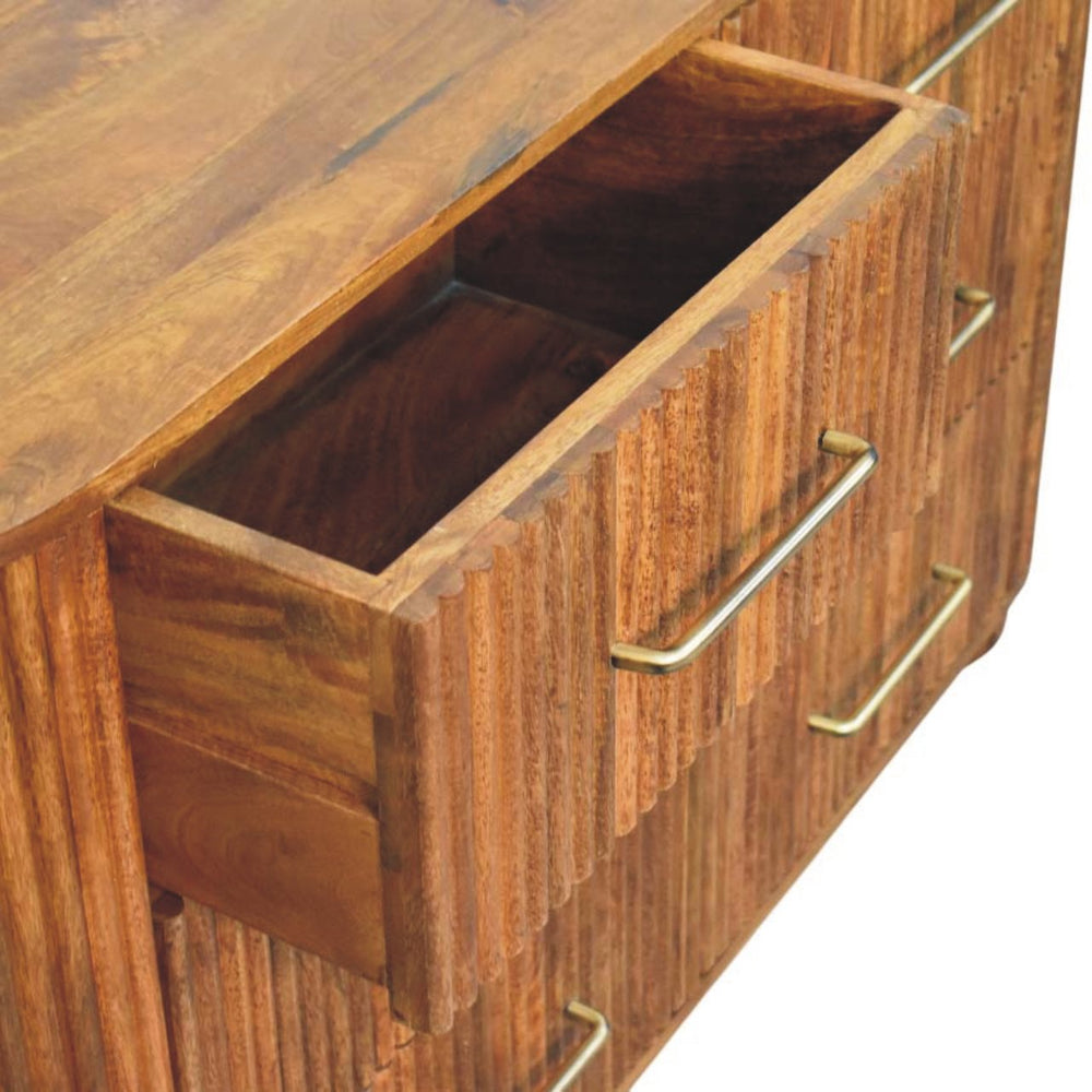 Ridgefront Chest - Amber Oak