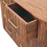 Ridgefront Chest - Roasted Almond - Artisan Furniture - Flyclothing LLC