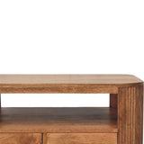 Briarwood Fluted Coffee Table - Artisan Furniture - Flyclothing LLC