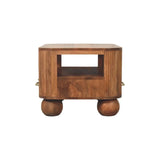 Briarwood Fluted Coffee Table - Artisan Furniture - Flyclothing LLC