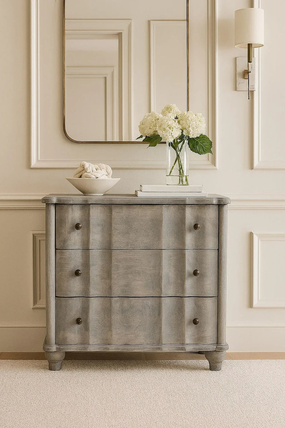 Curved Leg Chest - Artisan Furniture - Flyclothing LLC