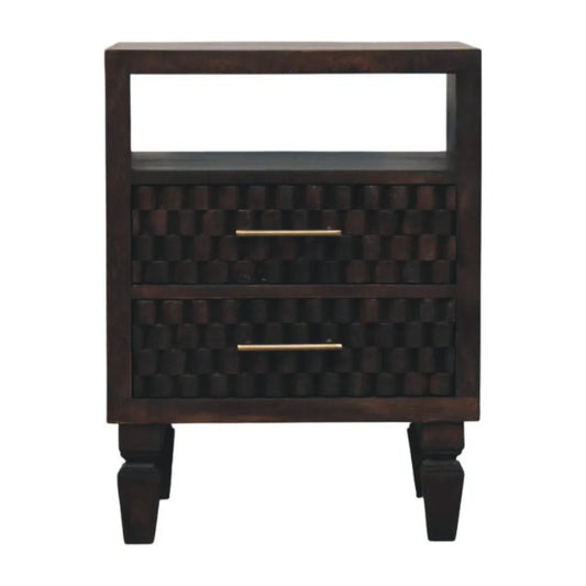 Arno Bedside - Artisan Furniture - Flyclothing LLC