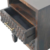 Arno Bedside - Artisan Furniture - Flyclothing LLC