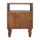 Arno Bedside in Golden Teak - Artisan Furniture - Flyclothing LLC