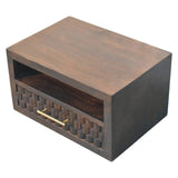 Arno Wall-Mounted Nightstand - Artisan Furniture - Flyclothing LLC