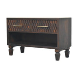 Rattan Curve Edge Nightstand