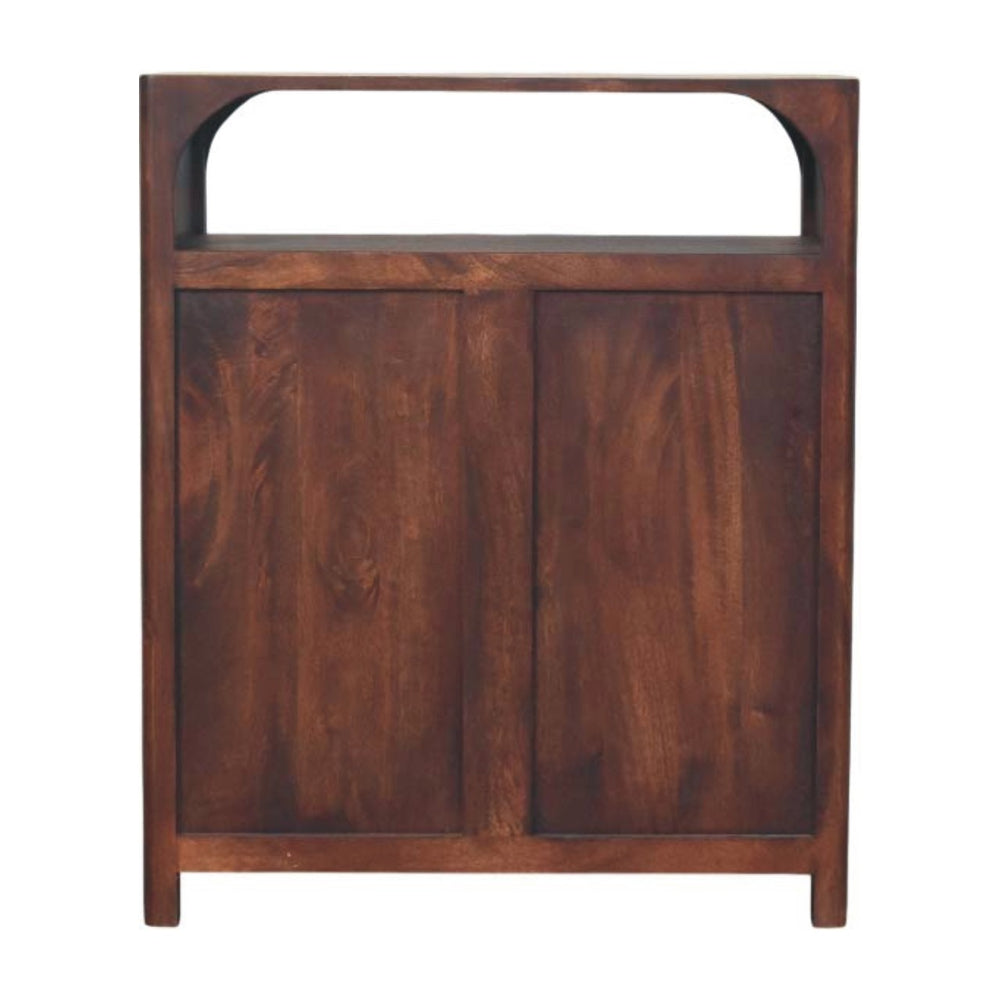 Arched Edge 3 Drawer Chest