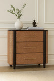 Havana Weave 3 Drawer Chest - Artisan Furniture - Flyclothing LLC