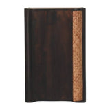 Rattan Curve Edge Nightstand - Artisan Furniture - Flyclothing LLC