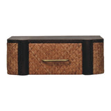 Rattan Curve Wall-Mounted Drawer - Artisan Furniture - Flyclothing LLC