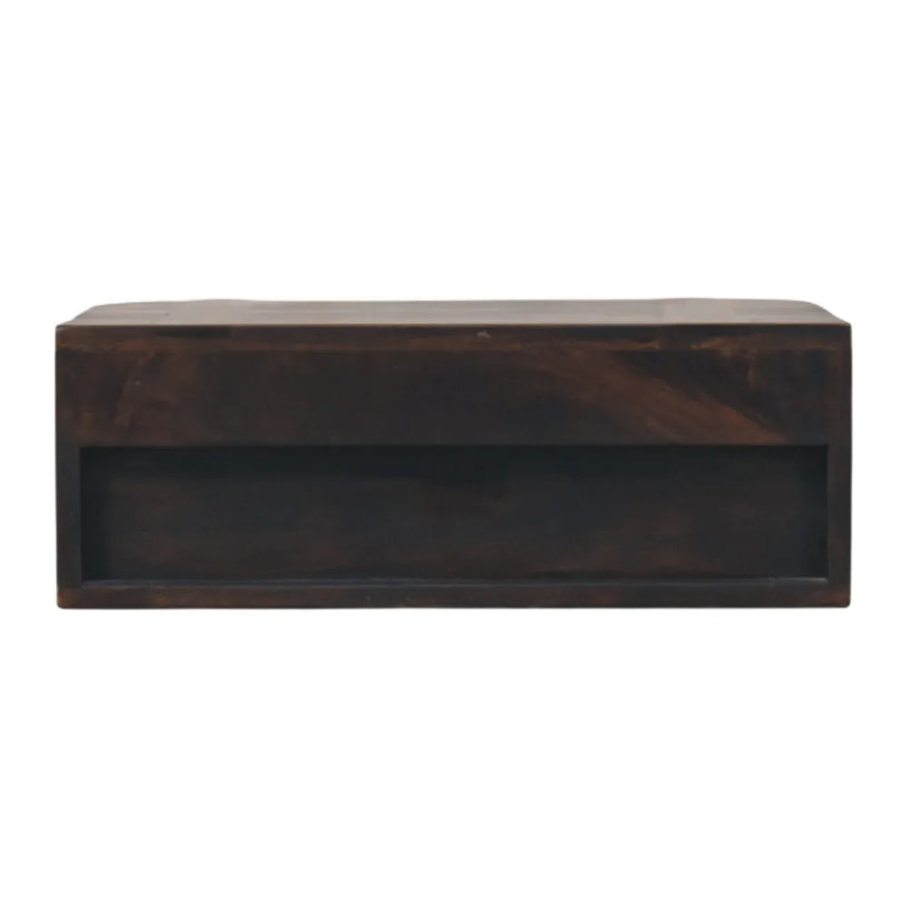 Rattan Curve Wall-Mounted Drawer - Artisan Furniture - Flyclothing LLC