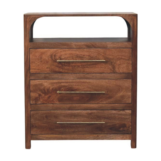 Arc-Line 3 Drawer Chest