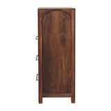 Arc-Line 3 Drawer Chest - Artisan Furniture - Flyclothing LLC