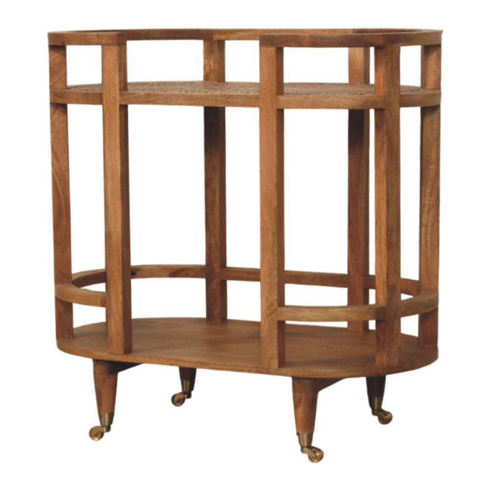 Isla Curved Butler Console - Artisan Furniture - Flyclothing LLC