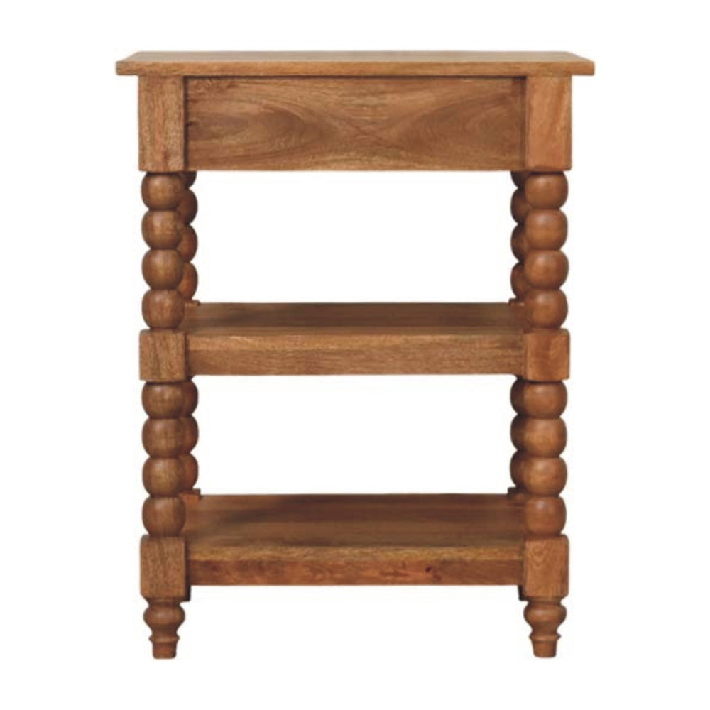 Barley Twist Side Table - Artisan Furniture - Flyclothing LLC
