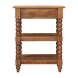 Barley Twist Side Table - Artisan Furniture - Flyclothing LLC