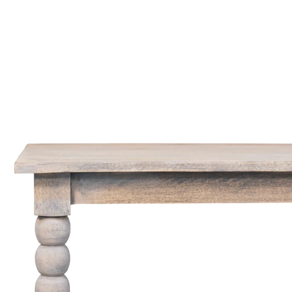 Ellsworth Spindle Coffee Table in Acid Wash - Artisan Furniture - Flyclothing LLC