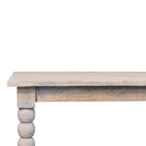 Ellsworth Spindle Coffee Table in Acid Wash - Artisan Furniture - Flyclothing LLC