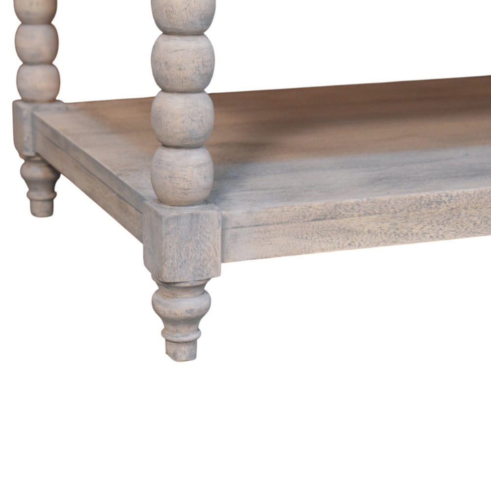 Ellsworth Spindle Coffee Table in Acid Wash