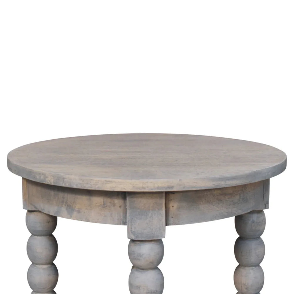 Ellsworth Round Side Table in Acid Wash - Artisan Furniture - Flyclothing LLC