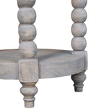 Ellsworth Round Side Table in Acid Wash