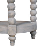 Ellsworth Round Side Table in Acid Wash - Artisan Furniture - Flyclothing LLC