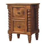 Barley Twist 2-Drawer Bedside