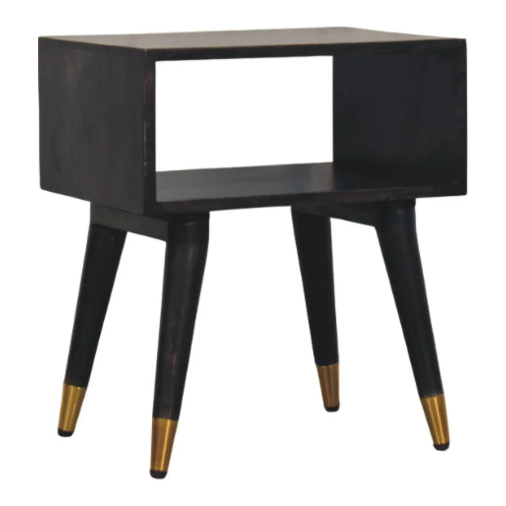 Mid-Century Open Bedside - Artisan Furniture - Flyclothing LLC
