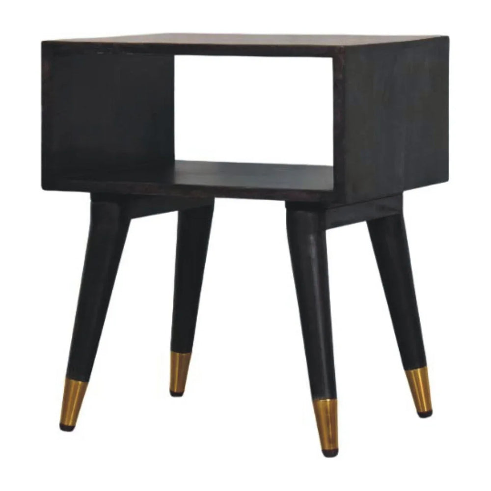 Mid-Century Open Bedside - Artisan Furniture - Flyclothing LLC