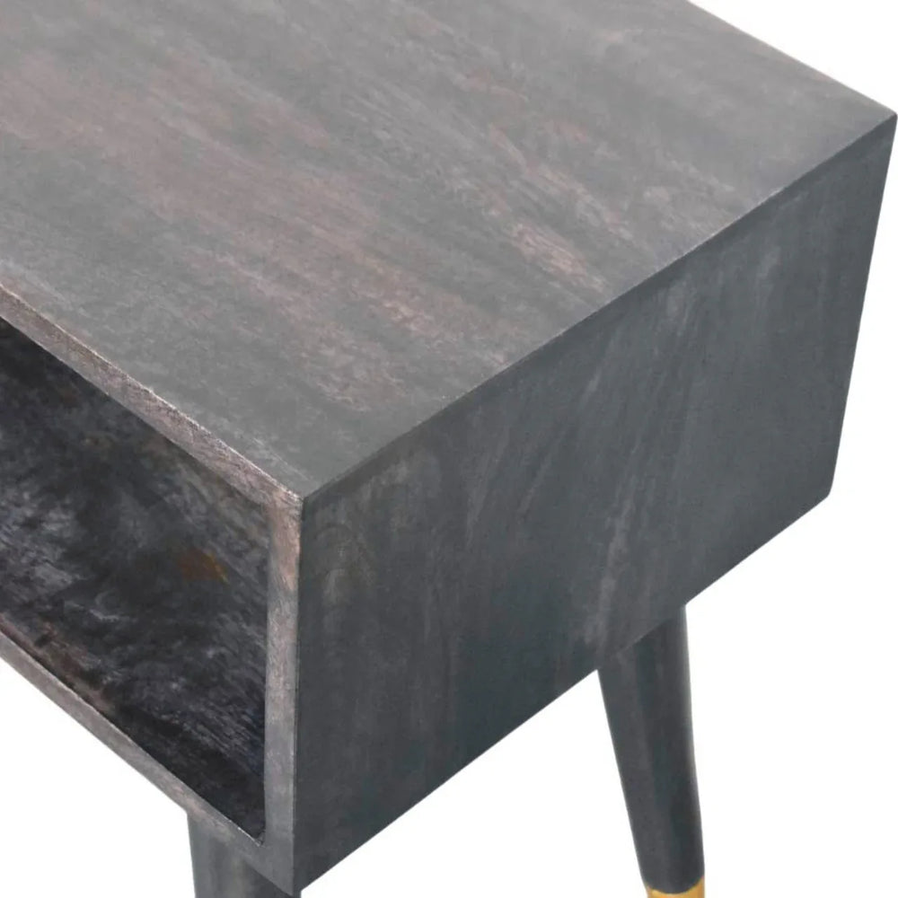 Mid-Century Open Bedside - Artisan Furniture - Flyclothing LLC