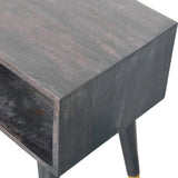 Mid-Century Open Bedside - Artisan Furniture - Flyclothing LLC