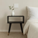 Mid-Century Open Bedside - Artisan Furniture - Flyclothing LLC