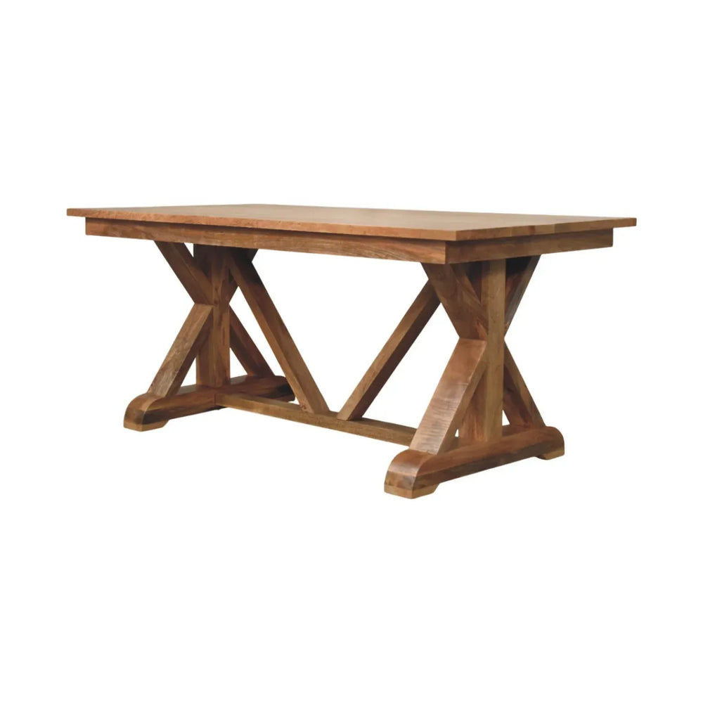 Treston Dining Table - Artisan Furniture - Flyclothing LLC
