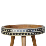Small Dotted End Table - Artisan Furniture - Flyclothing LLC