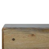 Curved Oak-ish Chest - Artisan Furniture - Flyclothing LLC