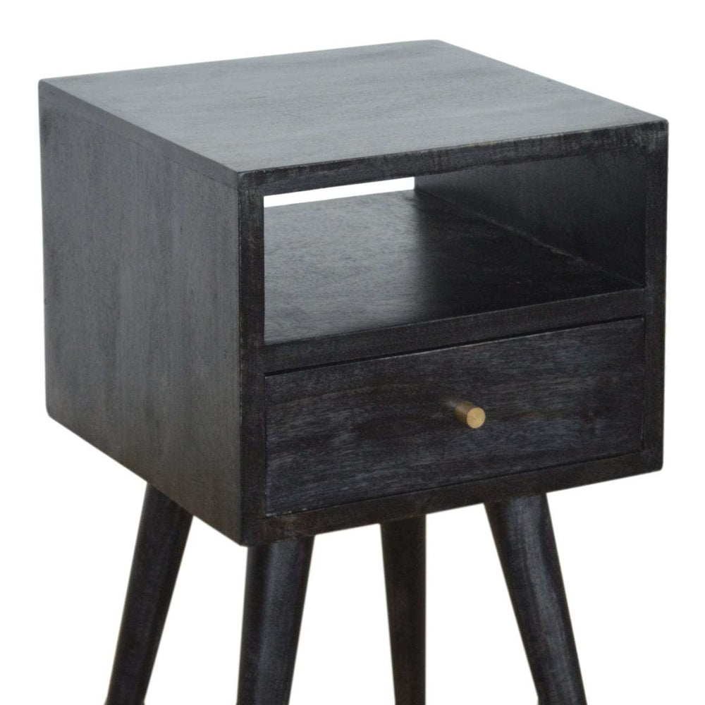 Mini Ash Black Bedside - Artisan Furniture - Flyclothing LLC