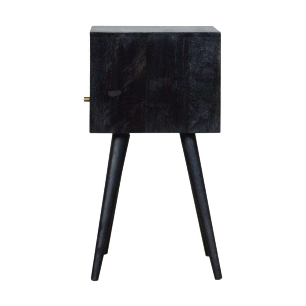 Mini Ash Black Bedside - Artisan Furniture - Flyclothing LLC