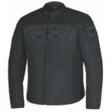 Inferno - Mens Textile Skull Jacket - Unik Just for Bikers - Flyclothing LLC