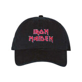 Iron Maiden Maiden Stacked Dad Hat - Iron Maiden - Flyclothing LLC